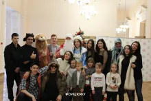 Новогодний утренник  для детей преподавателей юридического факультета