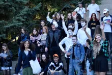 Веревка первокурсников юридического факультета